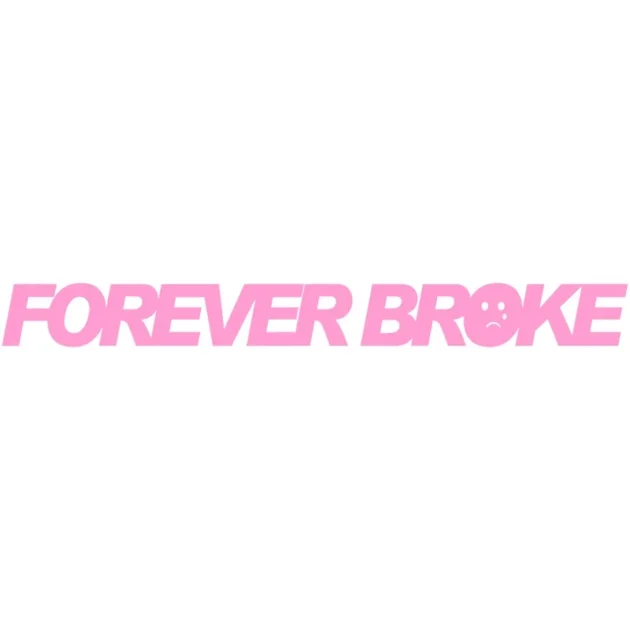 Forever Broke Sticker - Image 4